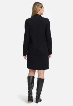 Betty Barclay Kleider*Strickkleid mit Stehkragen Schwarz