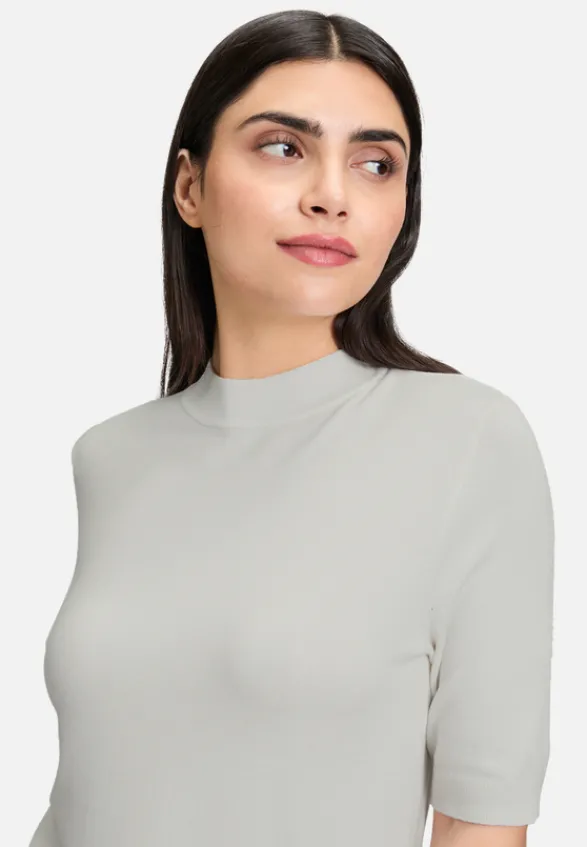Betty Barclay Basics|Strick*Strickpullover kurzarm Rohweiß