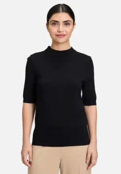 Betty Barclay Basics|Strick*Strickpullover kurzarm Schwarz
