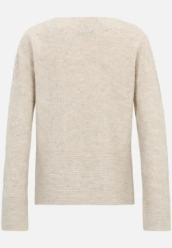 Betty Barclay Strick*Strickpullover mit Effektgarn Light Beige Melange