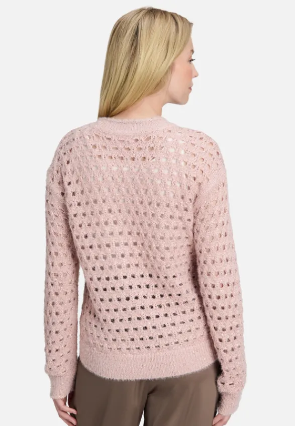 Betty Barclay Strick*Strickpullover mit Effektgarn Pale Mauve