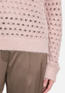Betty Barclay Strick*Strickpullover mit Effektgarn Pale Mauve