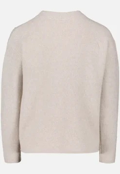 Betty Barclay Strick*Strickpullover mit Jacquard Taupe Melange