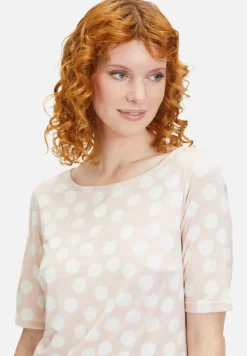 Betty Barclay Kleider*Stufenkleid kurzarm Rose/Cream