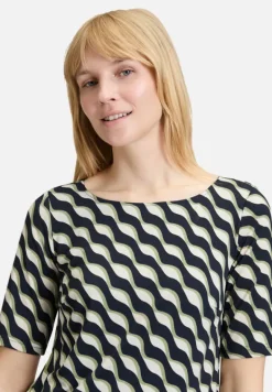 Betty Barclay Festliche Mode|Kleider*Stufenkleid kurzarm Dark Blue/Green
