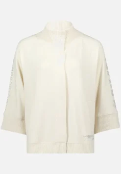 Betty Barclay Strick*Sweatjacke langarm Antique White