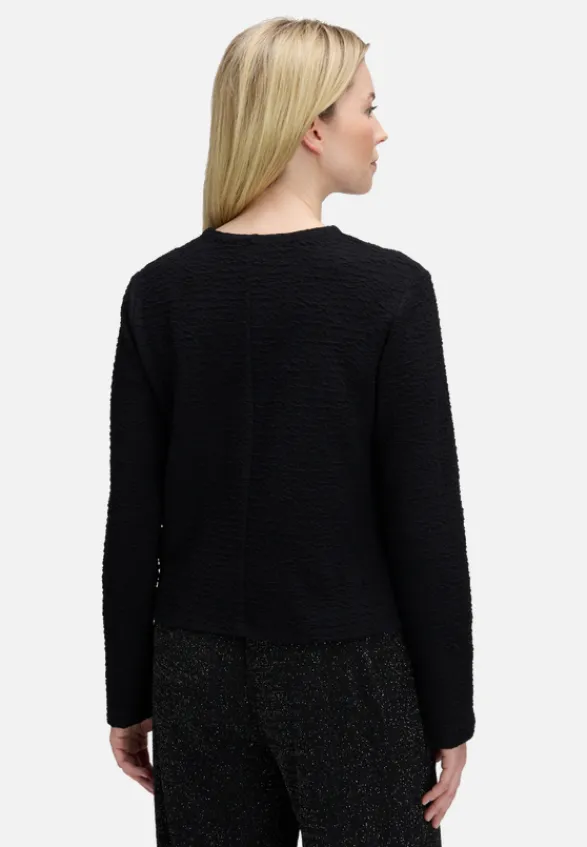 Betty Barclay Business Kleidung|Blazer*Sweatjacke mit Knöpfen Schwarz