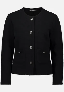 Betty Barclay Business Kleidung|Blazer*Sweatjacke mit Knöpfen Schwarz
