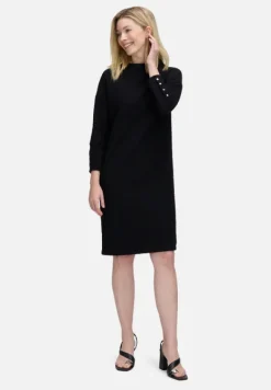 Betty Barclay Kleider*Sweatkleid mit Stickerei Schwarz