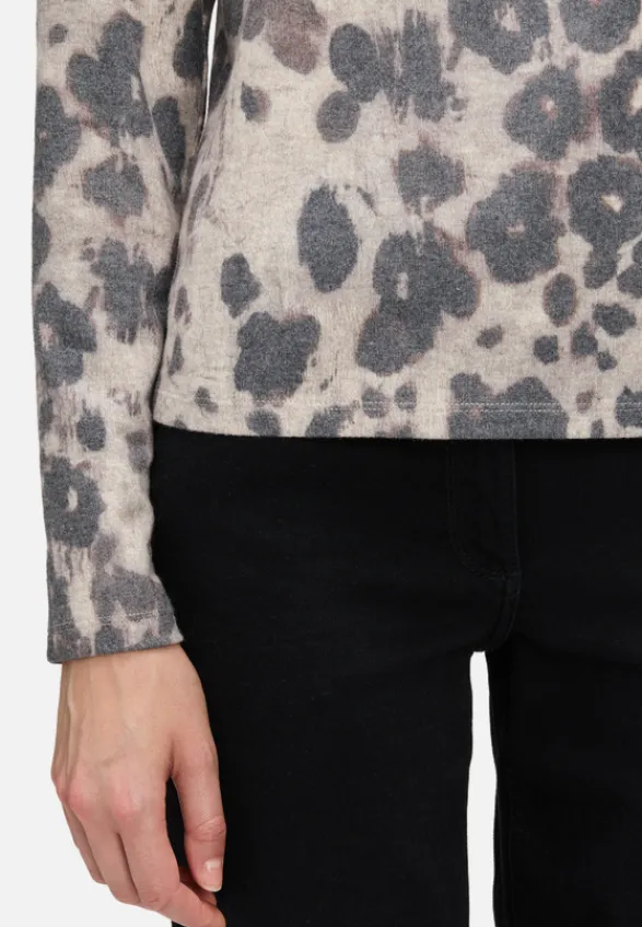 Betty Barclay Sweatshirts*Sweatshirt mit Kragen Beige/Taupe