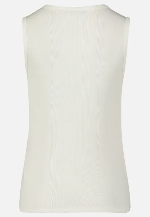 Betty Barclay Shirts*Trägertop mit Rippenstruktur Rohweiß