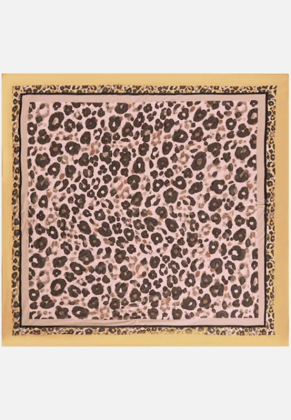 Betty Barclay Accessoires*Tuch mit Aufdruck Taupe/Yellow
