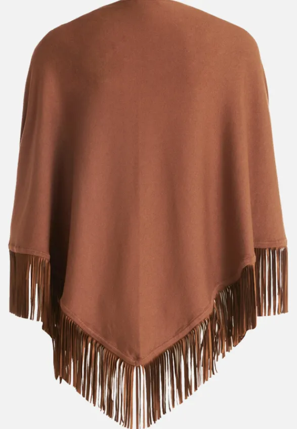 Betty Barclay Accessoires*Tuch mit Fransen Classic Nougat