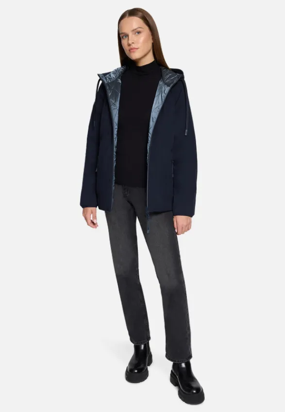 Betty Barclay Jacken*Wendejacke mit Kapuze Dunkelblau