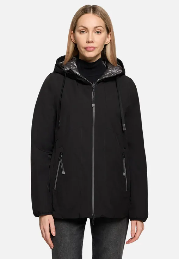 Betty Barclay Jacken*Wendejacke mit Kapuze Schwarz