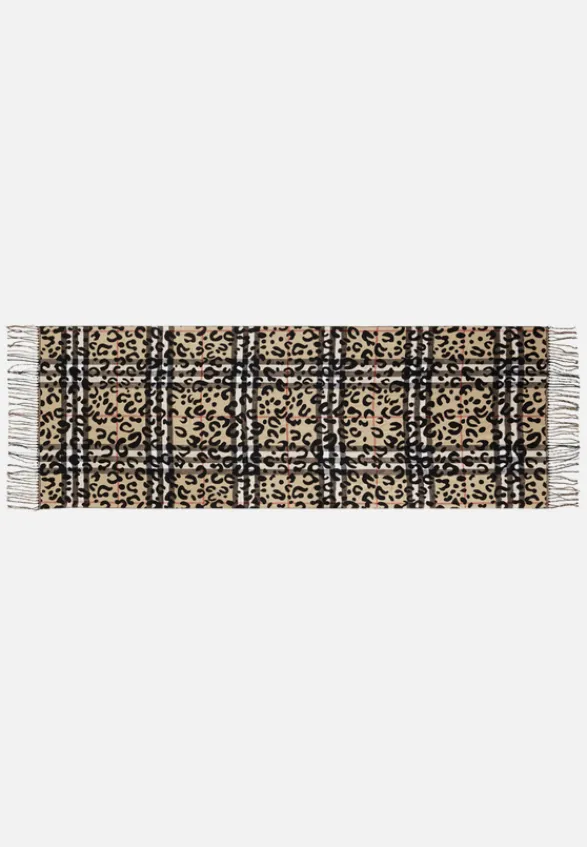 Betty Barclay Accessoires*Winterschal mit Fransen Camel/Black