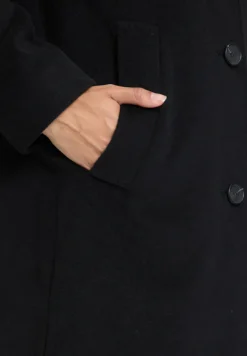 Betty Barclay Mäntel*Wollmantel mit Kragen Schwarz