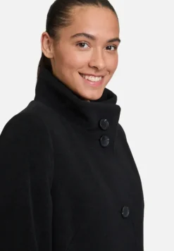 Betty Barclay Mäntel*Wollmantel mit Kragen Schwarz